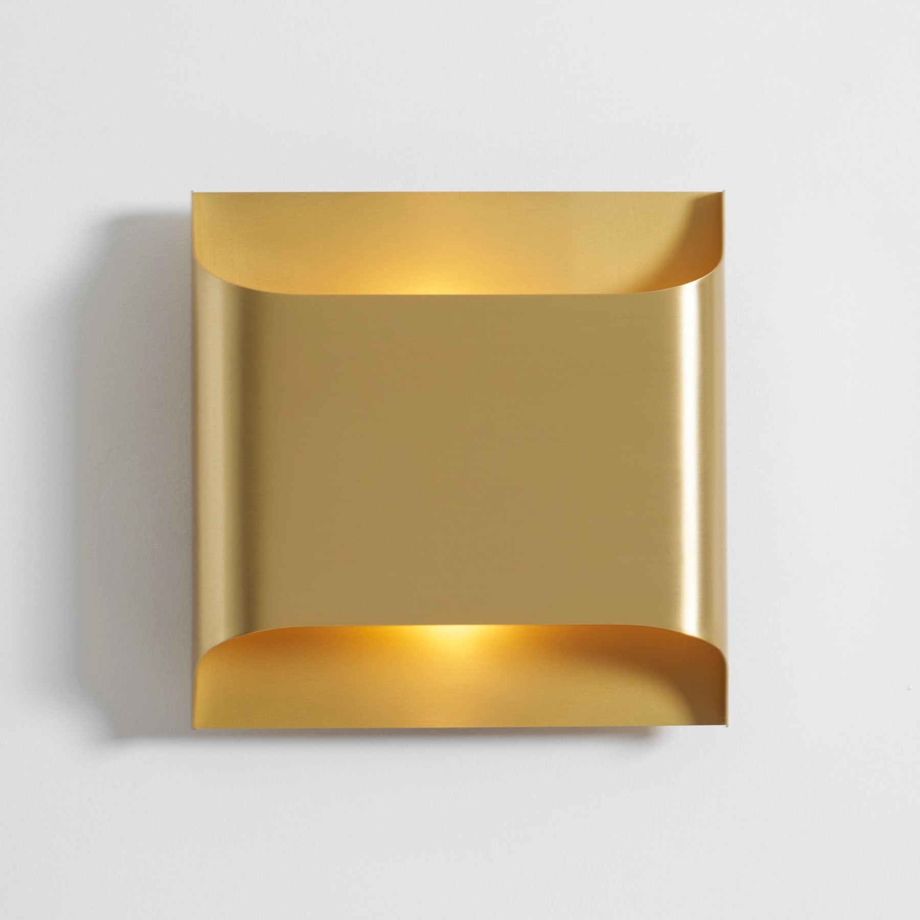 Modern Brass Wall Light With Warm LED Glow for Living Room — Ashbury Home & Living