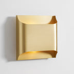 Modern Brass Wall Light With Warm LED Glow for Living Room — Ashbury Home & Living