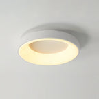 Modern Wrought Iron Flush Mount Ceiling Light With Tri-Colour LED Glow — Ashbury Home & Living