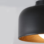 Modern Iron Semi-Flush Mount Ceiling Light for Living Room — Ashbury Home & Living