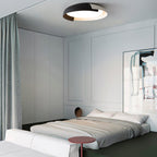 Modern Wood Flush Mount Ceiling Light for Living Room — Ashbury Home & Living