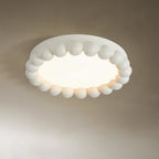 Modern Flush Mount Ceiling Light for Living Room and Bedroom in White — Ashbury Home & Living