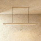 Minimalist Wood Pendant Light With Warm Daylight Glow For Dining Room — Ashbury Home & Living