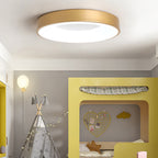 Round Flush Mount Ceiling Light with Diffuser