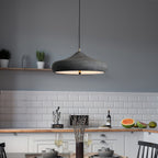 Contemporary Iron Pendant Light With Warm LED Glow — Ashbury Home & Living