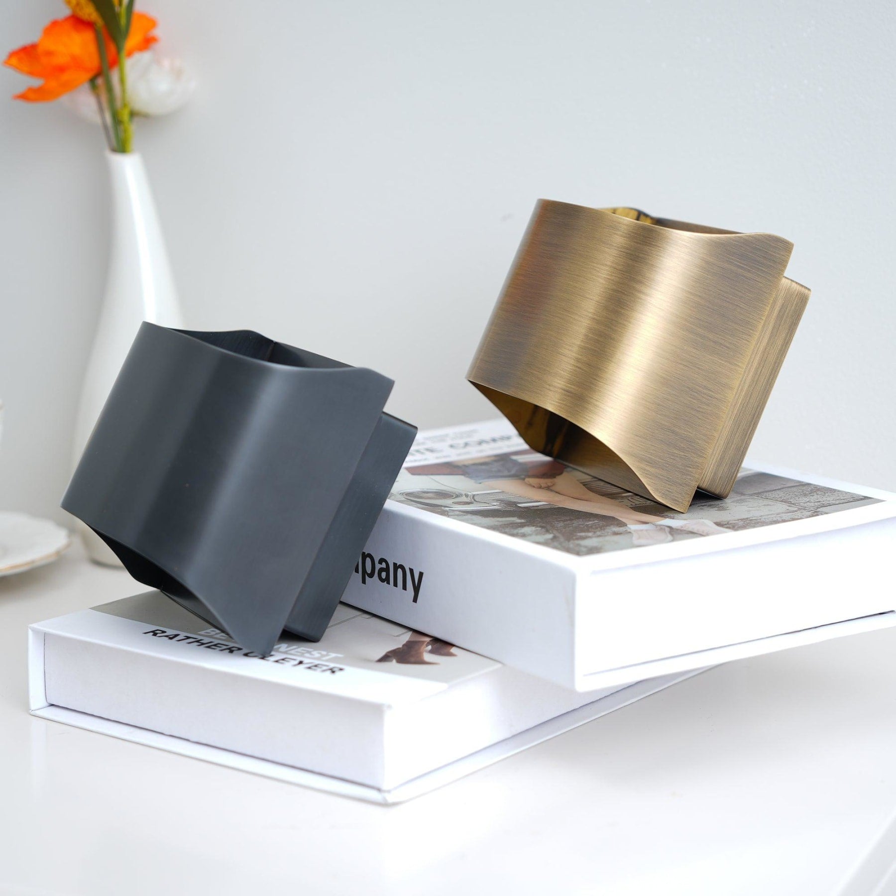 Modern Brass Wall Light With Warm LED Glow for Living Room — Ashbury Home & Living