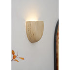 Modern Travertine Stone Wall Light for Living Room — Ashbury Home & Living