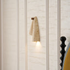 Modern Travertine Wall Light With Warm LED Glow — Ashbury Home & Living