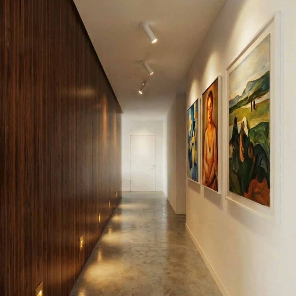 Minimalist Matte Plastic Wall Light for Hallway and Bedroom — Ashbury Home & Living