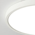 Minimalist Iron Flush Mount Ceiling Light With Slim Low-Profile Design — Ashbury Home & Living