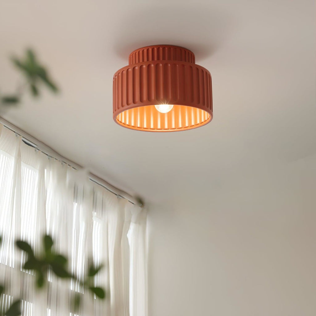 Modern Semi-Flush Ceiling Light for Living Room and Bedroom — Ashbury Home & Living