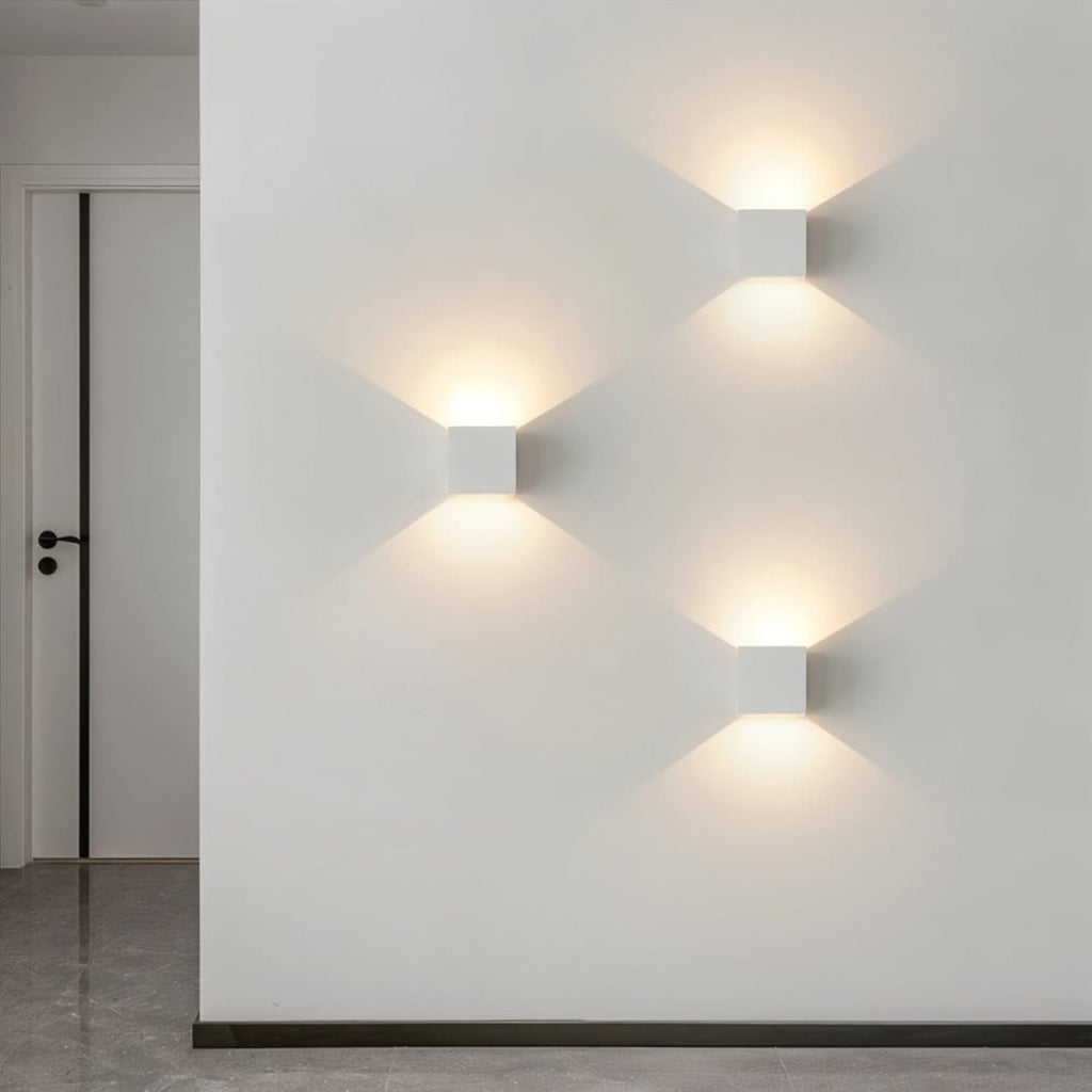 Modern Aluminium Wall Light for Living Room and Hallway — Ashbury Home & Living