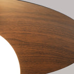 Modern Iron Semi-Flush Mount Ceiling Light for Living Room — Ashbury Home & Living