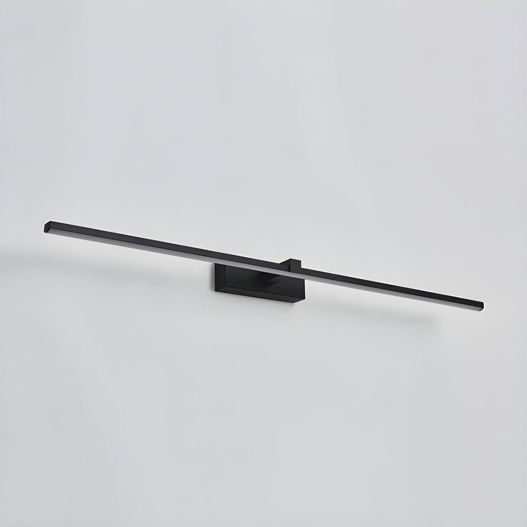 Modern Iron Linear Wall Light With Integrated LED for Hallway — Ashbury Home & Living