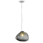 Minimalist Cloud Glass Pendant Light LED Light With Adjustable Cable