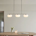 Modern Glass Pendant Light With Tri-Colour LED Glow — Ashbury Home & Living