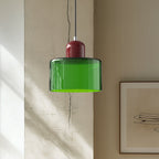 Bauhaus Glass E27 Pendant Light for Kitchen