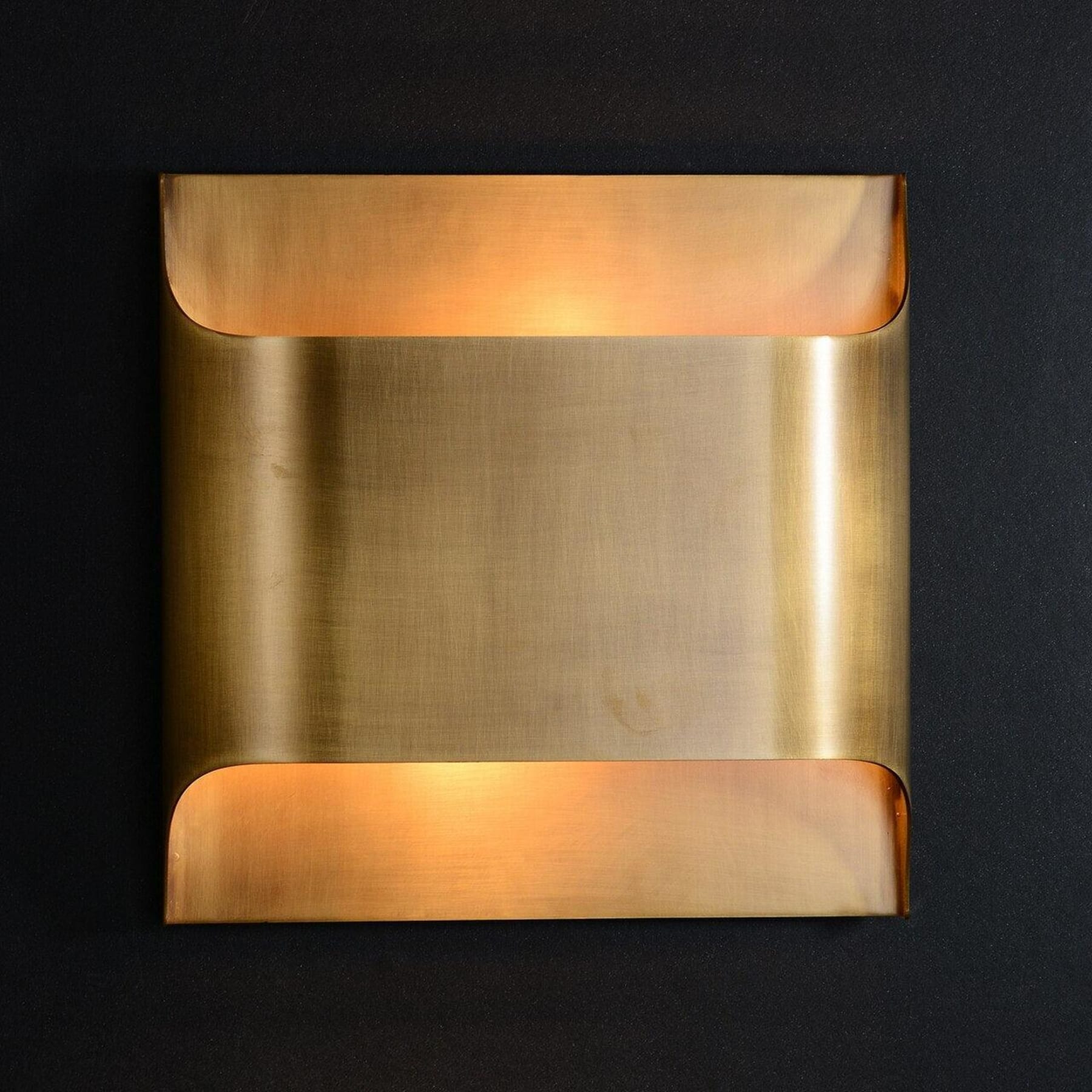 Modern Brass Wall Light With Warm LED Glow for Living Room — Ashbury Home & Living