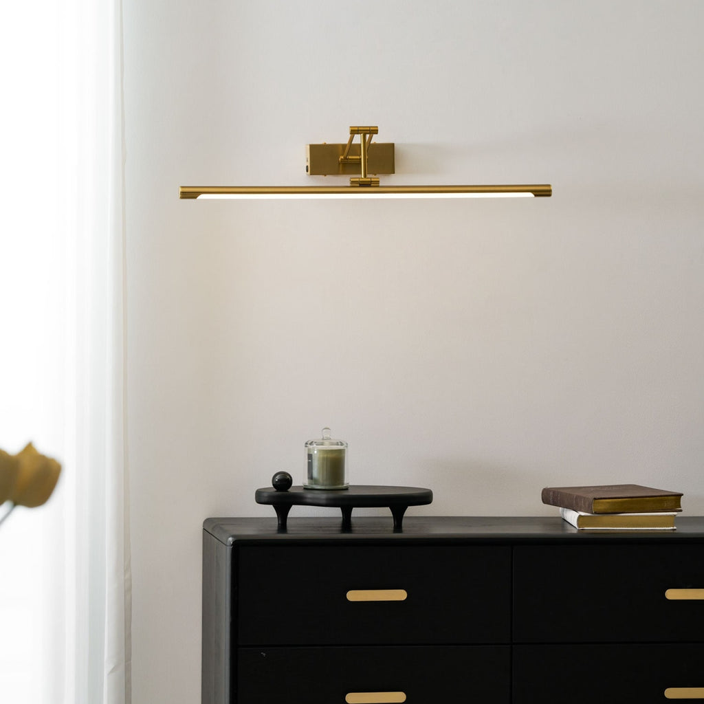 Contemporary Wrought Iron Wall Light With USB Power for Living Room — Ashbury Home & Living