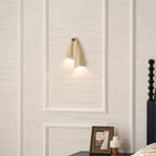 Modern Travertine Wall Light With Warm LED Glow — Ashbury Home & Living
