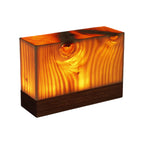 Wooden Modern Table Lamp With Rechargeable Battery For Bedroom — Ashbury Home & Living