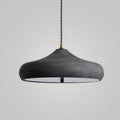 Contemporary Iron Pendant Light With Warm LED Glow in D 30cm x H 15cm / ∅ 11.8″ x H 5.9″ — Ashbury Home & Living
