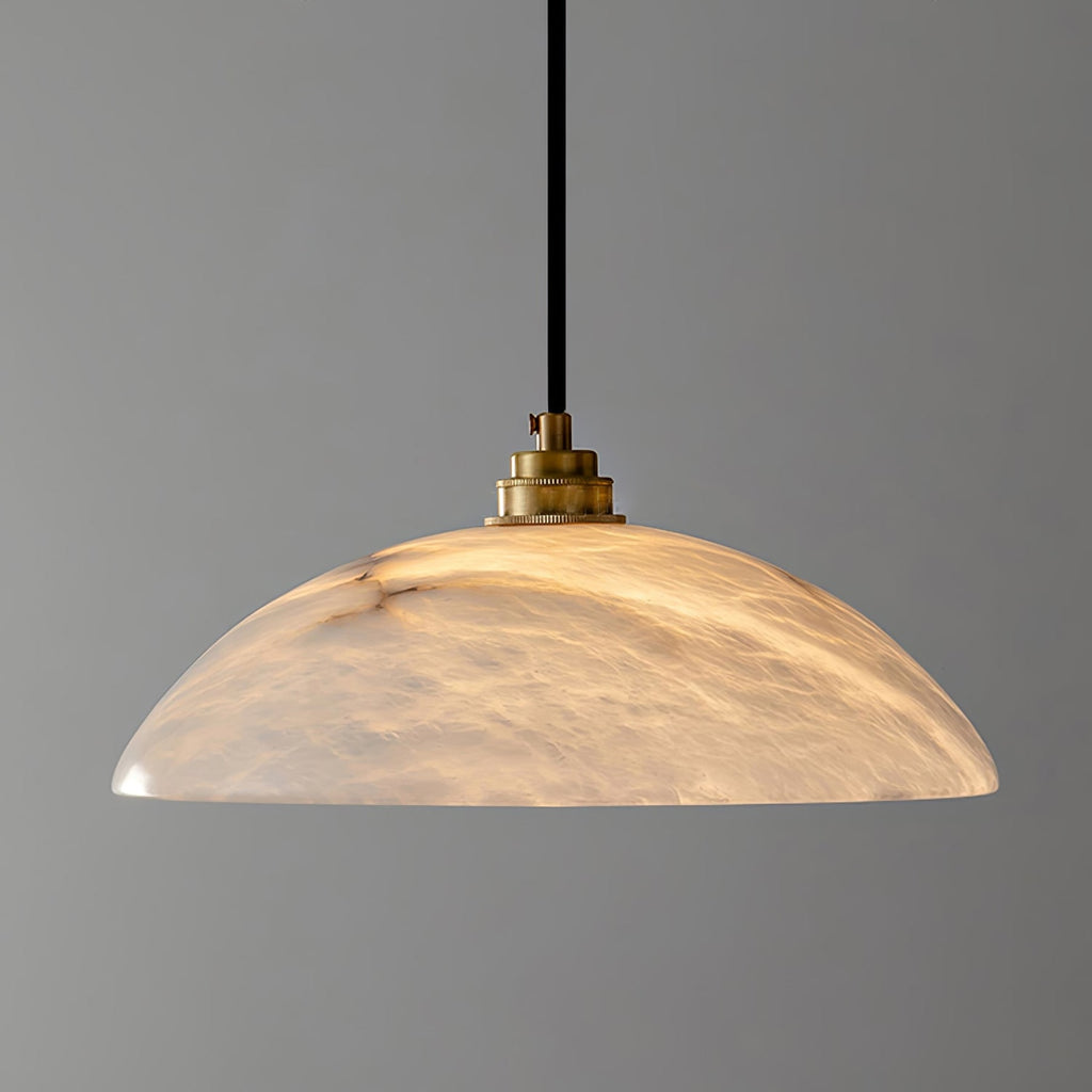 Modern Marble and Copper Pendant Light for Dining Room — Ashbury Home & Living