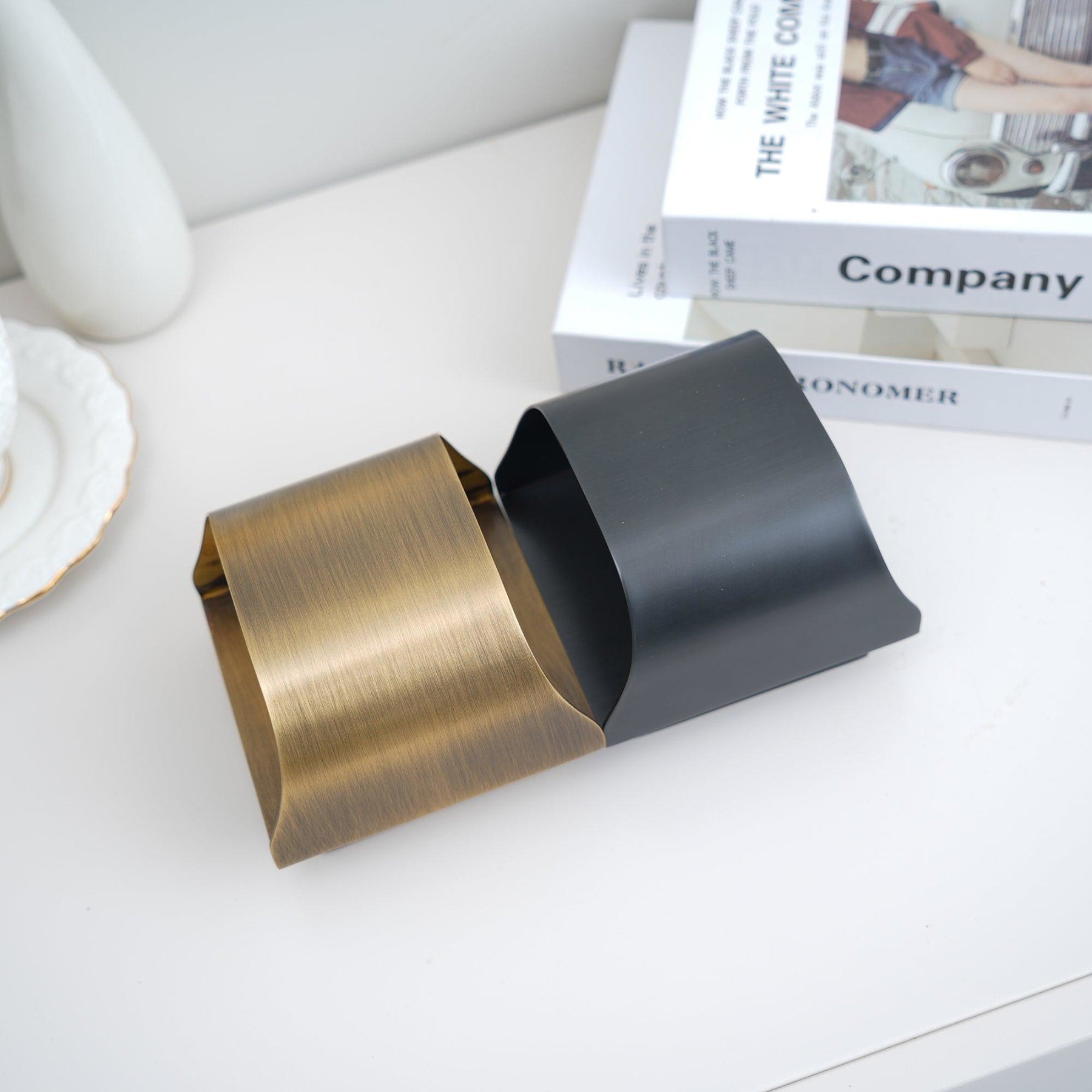 Modern Brass Wall Light With Warm LED Glow for Living Room — Ashbury Home & Living