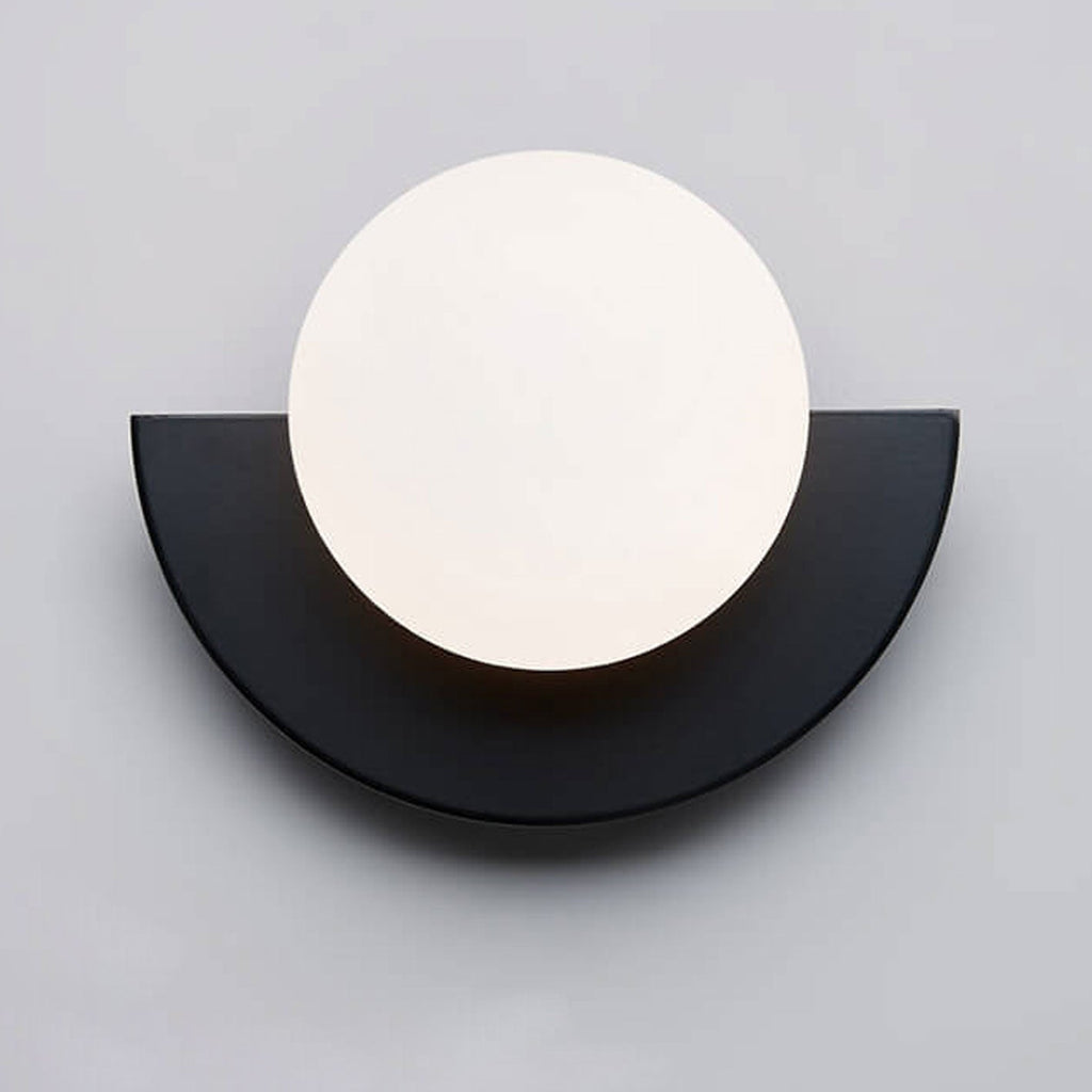 Modern Metal Wall Light With Selectable LED Glow — Ashbury Home & Living