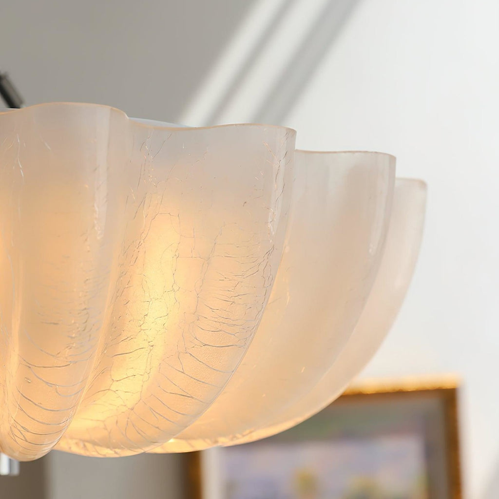 Vintage Glass Flush Mount Ceiling Light for Living Room — Ashbury Home & Living