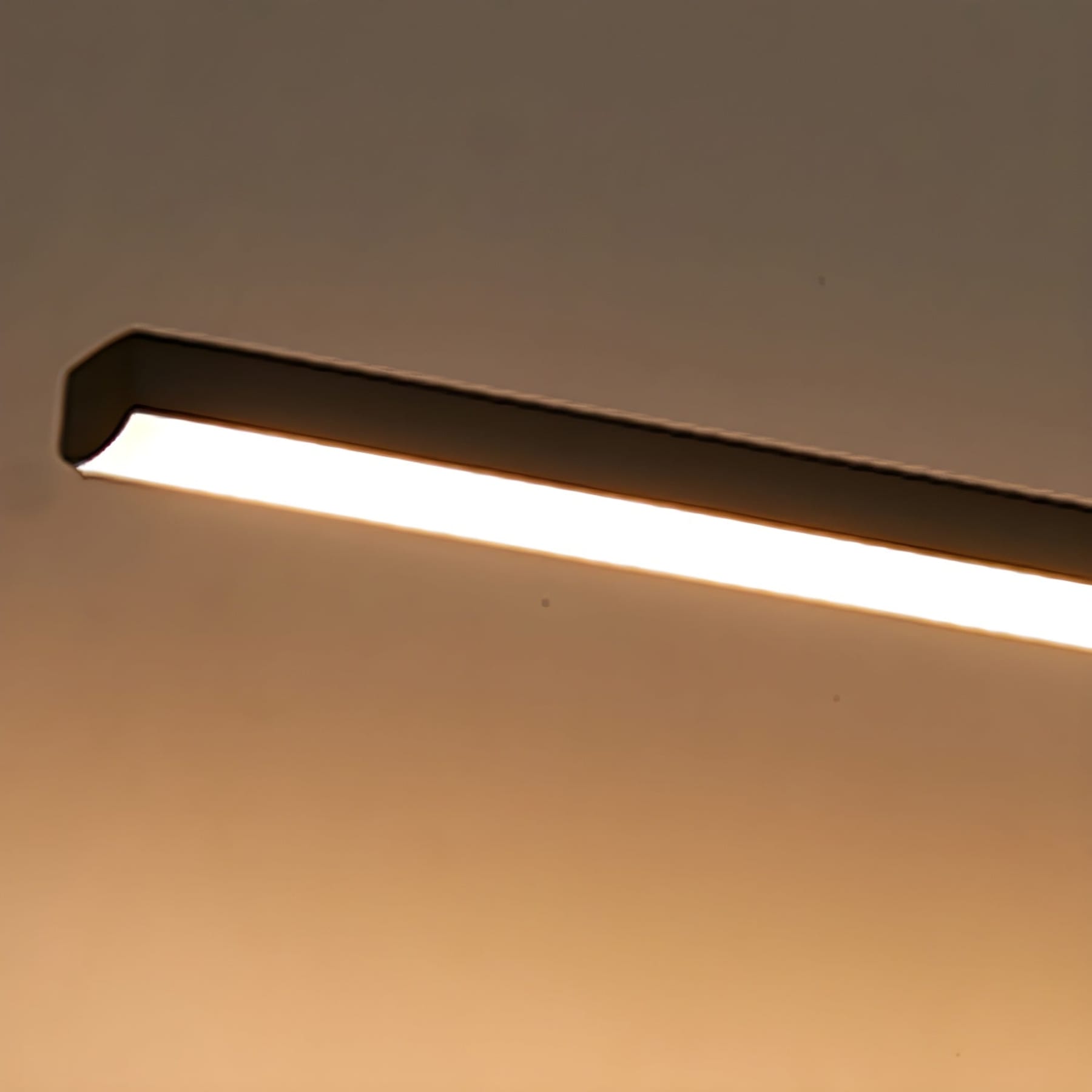 Modern Iron Linear Wall Light With Integrated LED for Hallway — Ashbury Home & Living