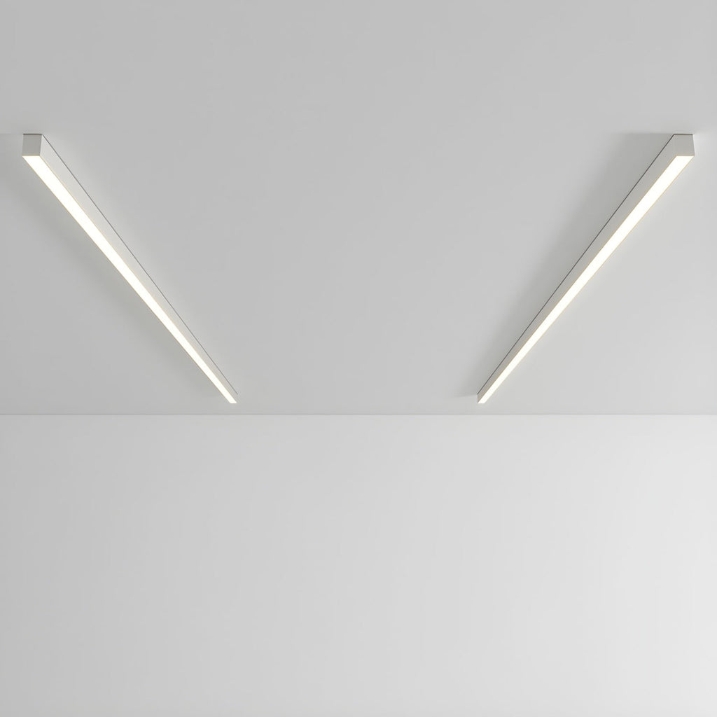 Minimalist Linear Metal Ceiling Light for Living Room — Ashbury Home & Living