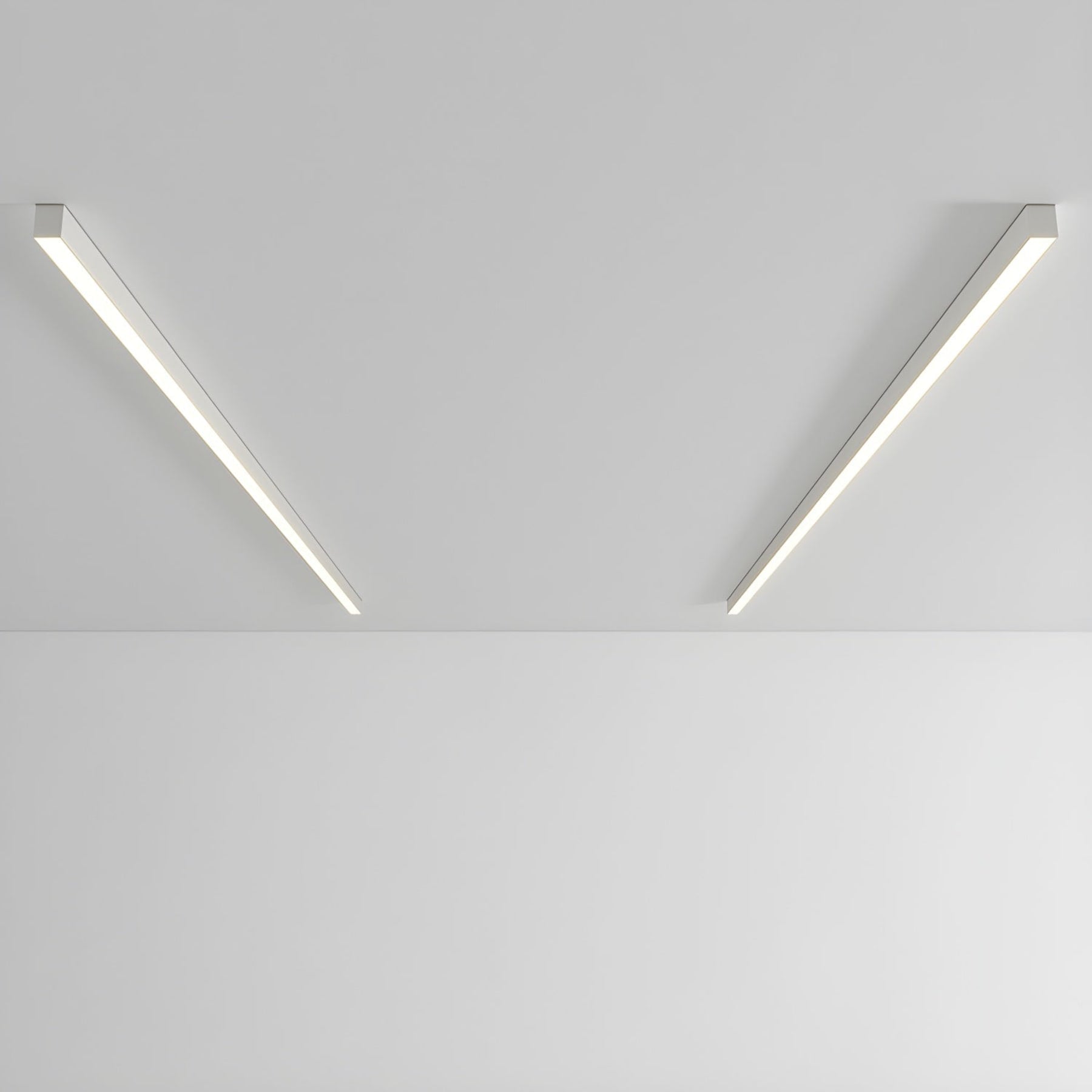 Minimalist Linear Metal Ceiling Light for Living Room — Ashbury Home & Living