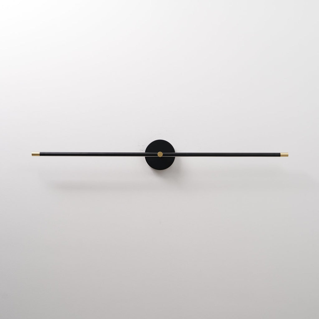 Minimalist Metal Linear Wall Light With Warm LED Glow — Ashbury Home & Living