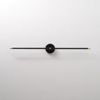 Minimalist Metal Linear Wall Light With Warm LED Glow — Ashbury Home & Living
