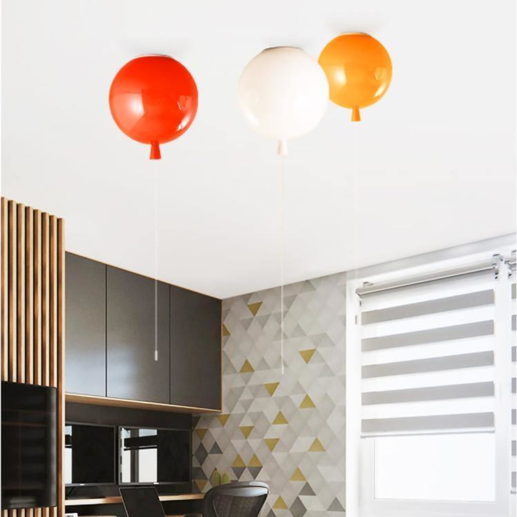 Modern Flush Mount Ceiling Light for Living Room and Bedroom — Ashbury Home & Living