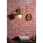 Contemporary Brass Wall Light for Living Room and Bedroom — Ashbury Home & Living