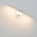 Modern Aluminium Wall Light for Living Room and Hallway in White — Ashbury Home & Living