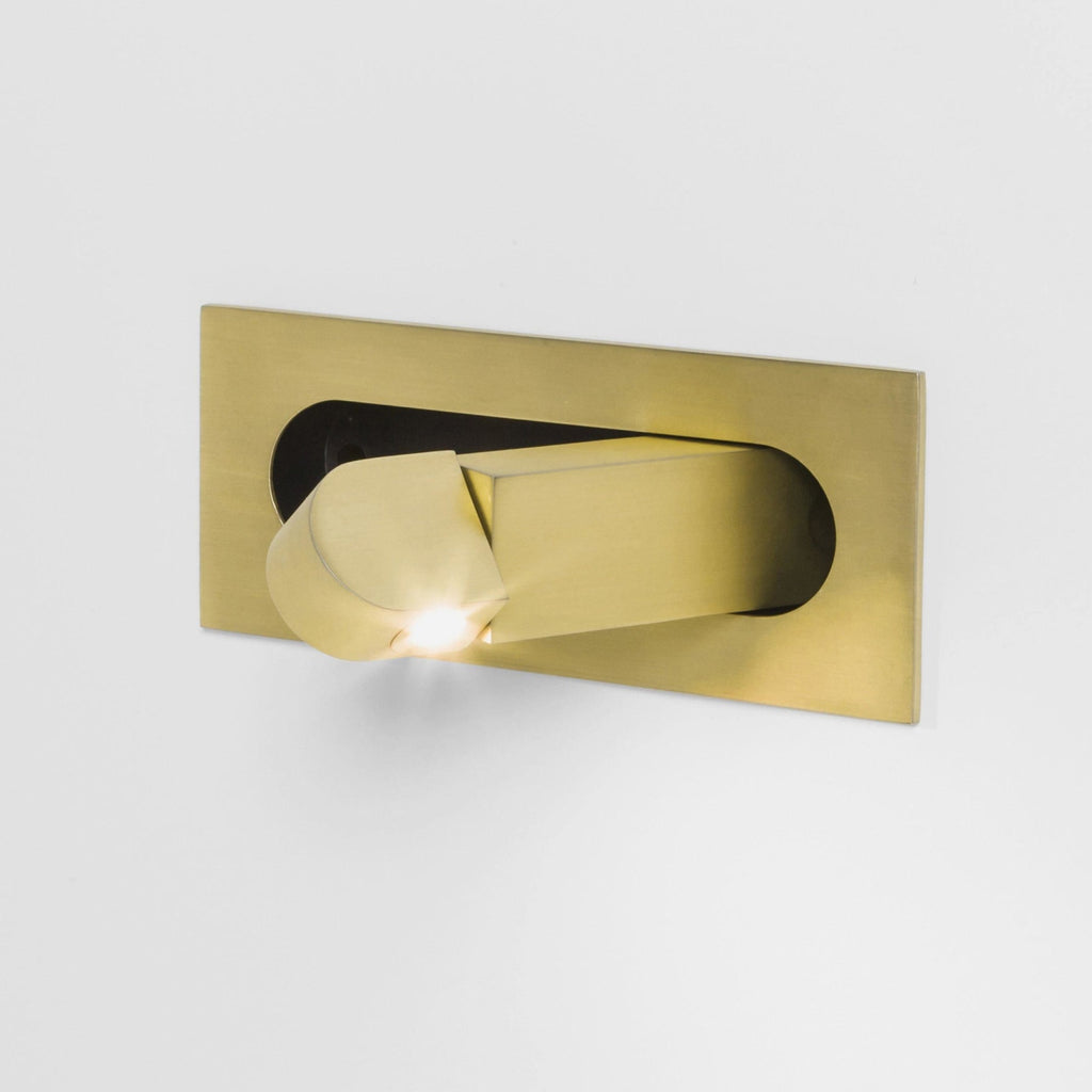 Modern Aluminium Wall Light for Bedroom and Living Room in Copper — Ashbury Home & Living