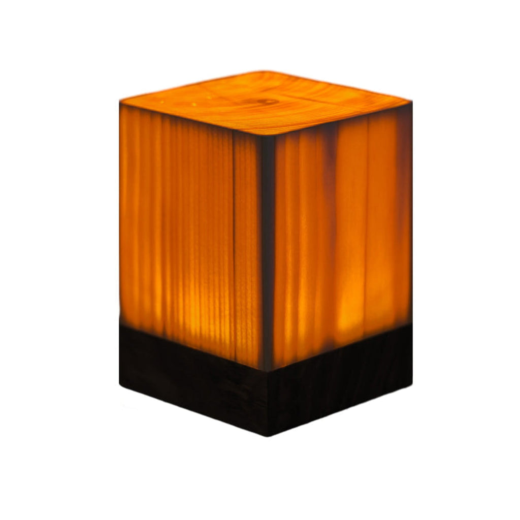 Wooden Modern Table Lamp With Rechargeable Battery For Bedroom — Ashbury Home & Living