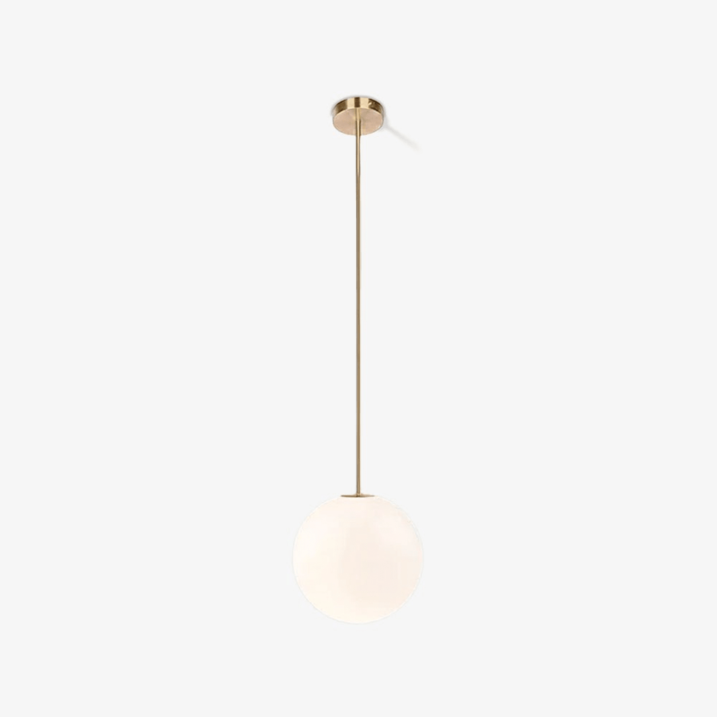 Modern Glass Pendant Light With Integrated LED for Dining Room — Ashbury Home & Living