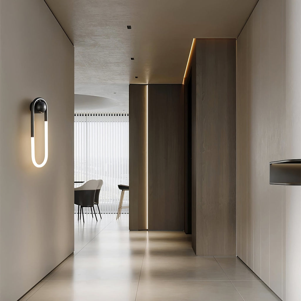 Minimalist Metal Wall Light for Living Room and Bedroom — Ashbury Home & Living