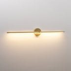Minimalist Metal Linear Wall Light With Warm LED Glow — Ashbury Home & Living