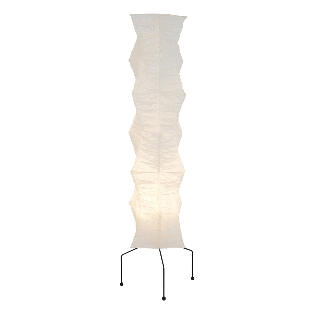 Rice Paper Floor Lamp With Tripod Stand