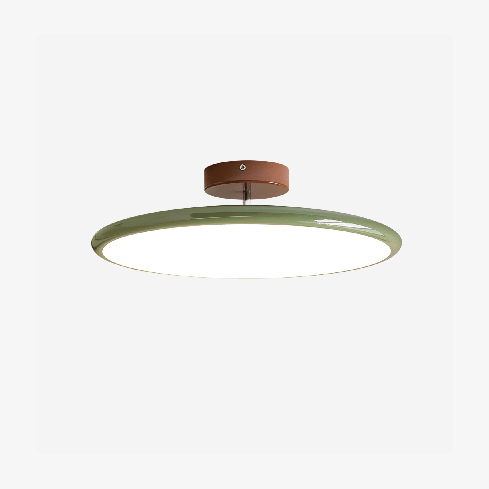 Adjustable Disc Ceiling Light With Low Profile Mount