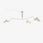 3-Arm Ceiling Light With Pivot Shades