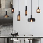 Industrial Concrete Pendant Light With Warm LED Glow — Ashbury Home & Living