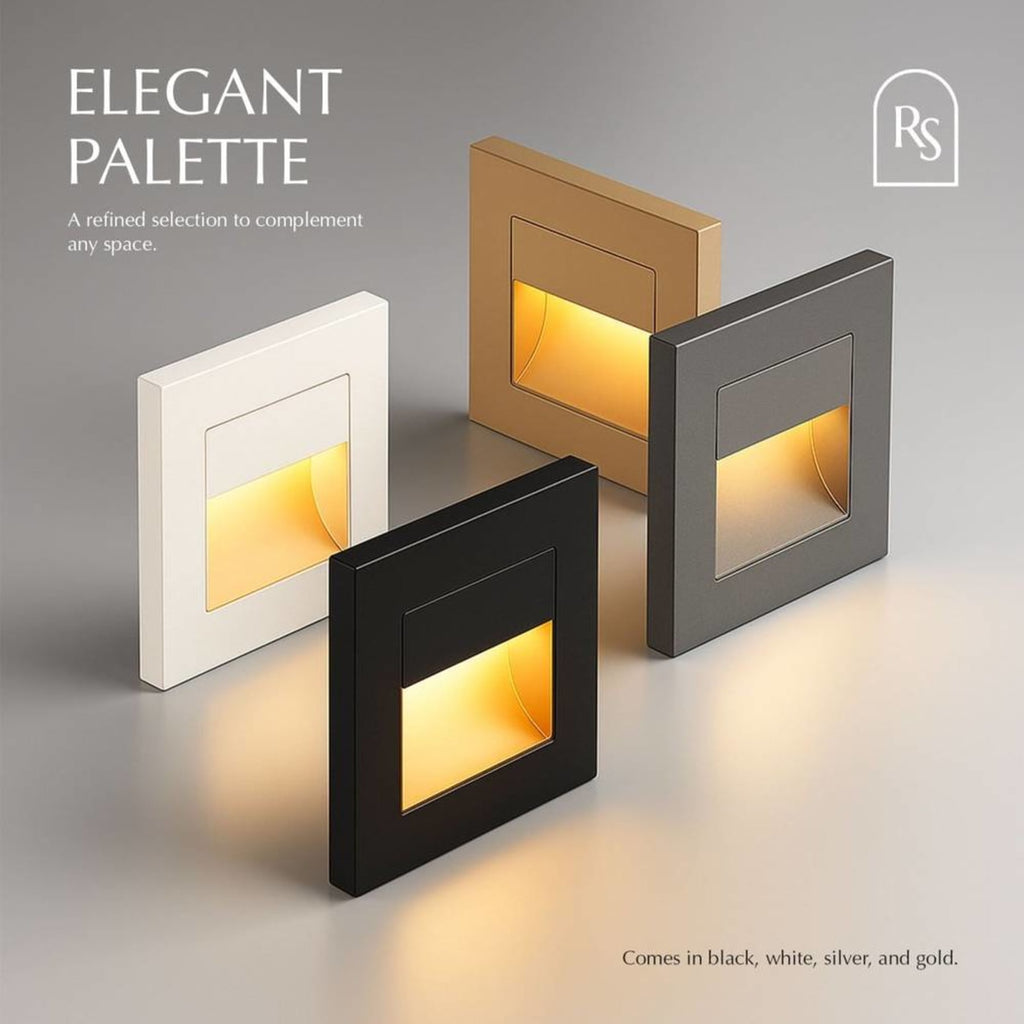 Minimalist Matte Plastic Wall Light for Hallway and Bedroom — Ashbury Home & Living