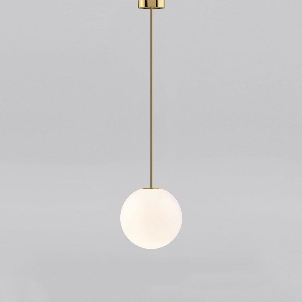 Modern Glass Pendant Light With Integrated LED for Dining Room — Ashbury Home & Living