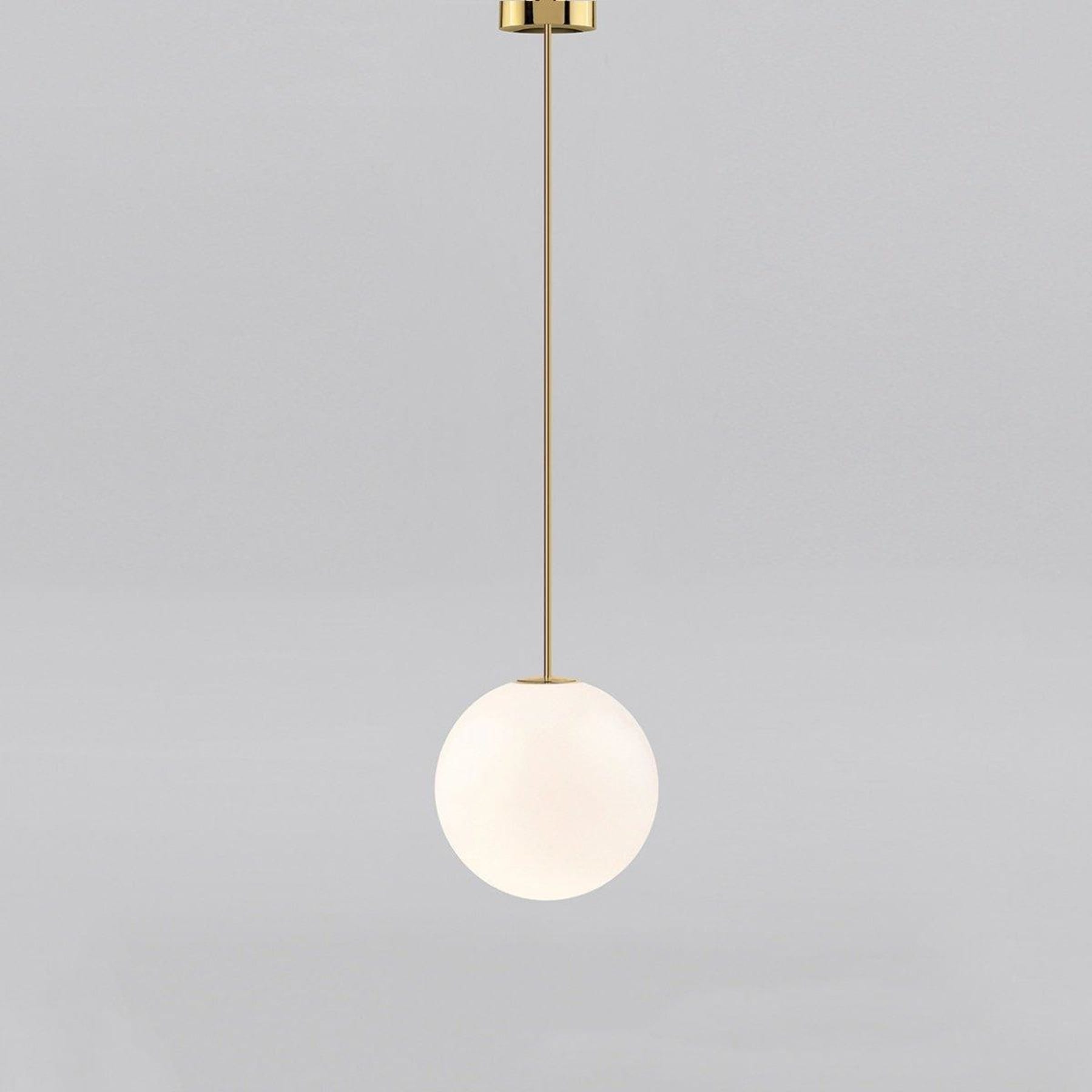 Modern Glass Pendant Light With Integrated LED for Dining Room — Ashbury Home & Living